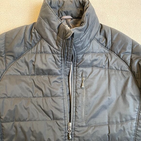 Eastern Mountain Sports Womens Puffer Jacket S Black Polyester Lightweight Insul - Picture 3 of 11